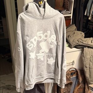 Spyder Light Gray Men's Hoodie
